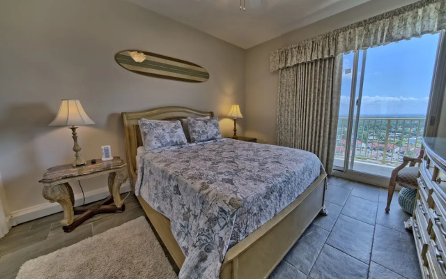photo 4 of Calming Beachfront Condo with Oversized Balcony Facing the Gulf - Unit 2101 by RedAwning