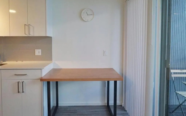 photo 4 of University of Washington New Apartment Studio w/kitchen and balcony
