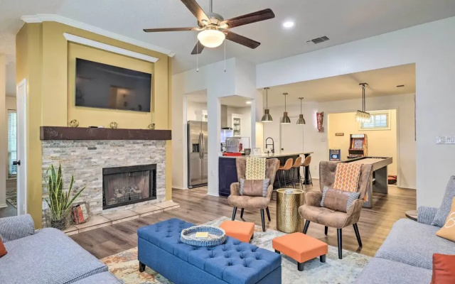 photo 2 of San Antonio Family Home w/ Game Room & Fire Pit!