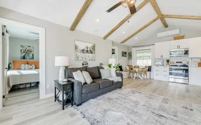 photo 3 of Updated + Modern Waynesville Cottage w/ Fire Pit