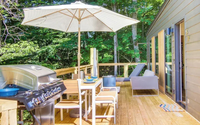 photo 4 of Upscale + Modern Tiny Cabin on Cane River!