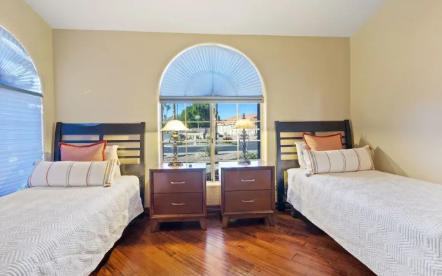 photo 3 of Spa, Furnished Patio: Upscale Phoenix Oasis!
