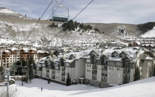 photo 4 of Upscale Ski in, Ski out 1 Bedroom Mountain Vacation Rental With Access to Outdoor Heated Pool, Hot Tubs, and Private Ski Lockers
