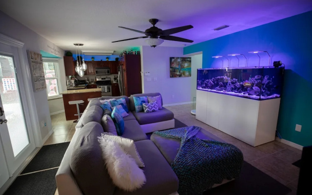 photo 5 of Urban Oasis W/hot Tub, Heated Pool And Private Movie Theater 2 Bedroom Home by RedAwning