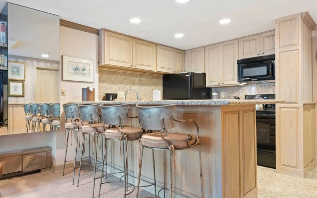 photo 3 of Cozy 2 Bedroom Slopeside Mountain Residence in Vail Village Just Steps From Gondola 1