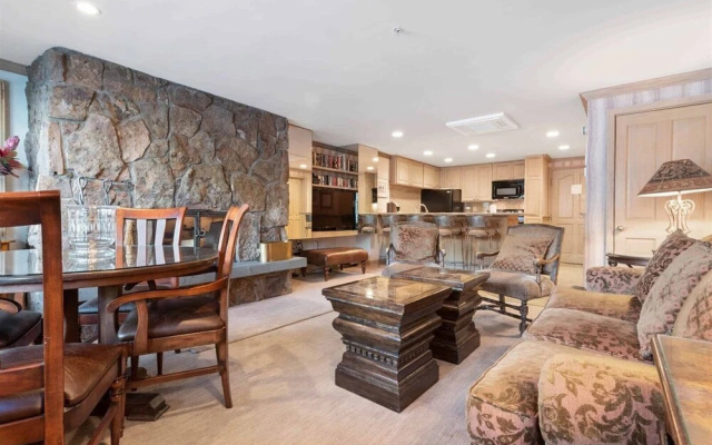 photo 4 of Cozy 2 Bedroom Slopeside Mountain Residence in Vail Village Just Steps From Gondola 1