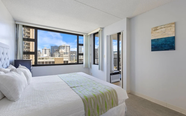 photo 5 of Deluxe Ocean and City View Waikiki Banyan Condo, Free Parking & Wi-Fi