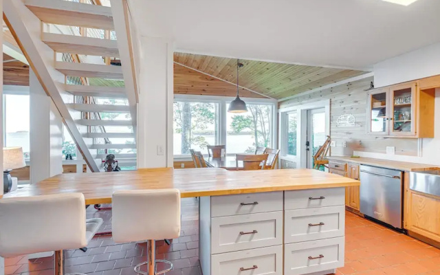 photo 3 of Oceanfront Frenchman Bay Home: Stunning View!