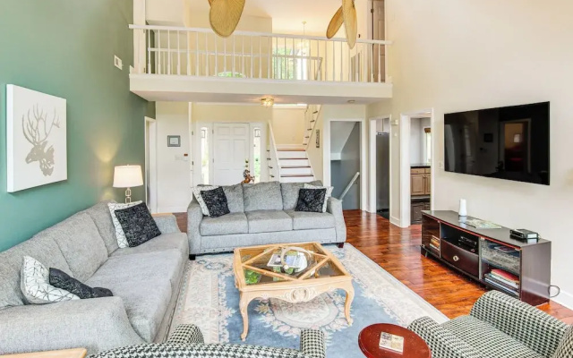 photo 2 of 2-story Deck: Waterfront Lake Lure Home!