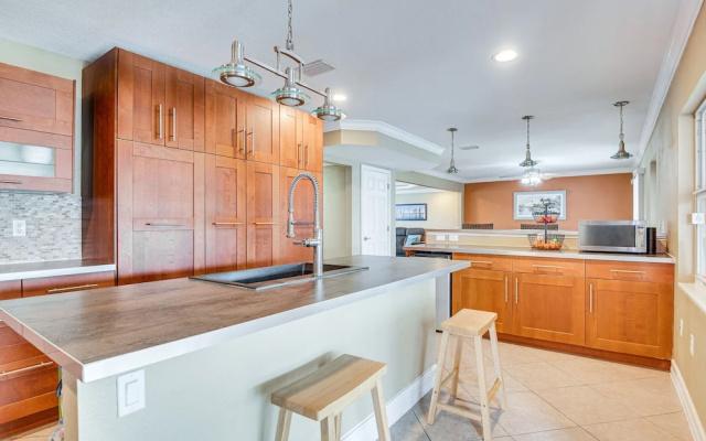 photo 4 of Spacious Waterfront Home in Merritt Island w/ Pool