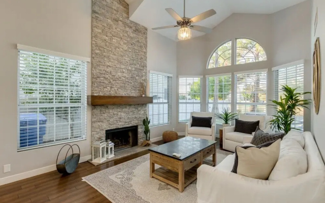 photo 3 of Waterfront w/ Heated Pool and a Paddle Boat in Gilbert! by Redawning