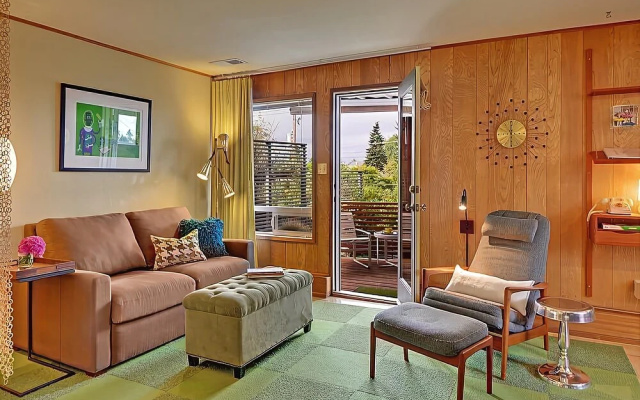 photo 3 of West Seattle Suite Shagalicious Studio Apartment with Balcony