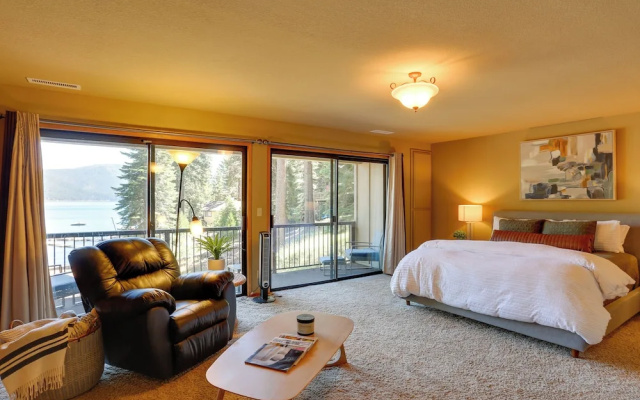 photo 4 of Westwood Lakefront Cabin w/ Hot Tub & Boat Dock!