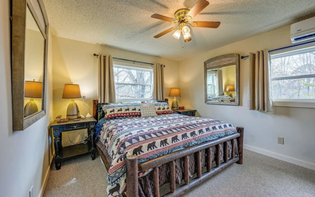 photo 4 of Private Hot Tub & Covered Deck: Cozy Whittier Gem