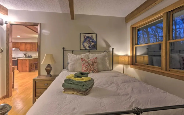 photo 3 of Wolf Laurel Resort Home w/ Long Range Views!