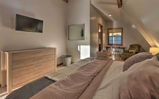 photo 5 of Wolf Laurel Resort Home w/ Long Range Views!