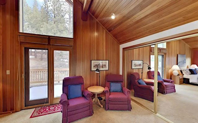 photo 5 of Wooded Getaway W/ 2 Living Areas & Shuttle 3 Bedroom Home