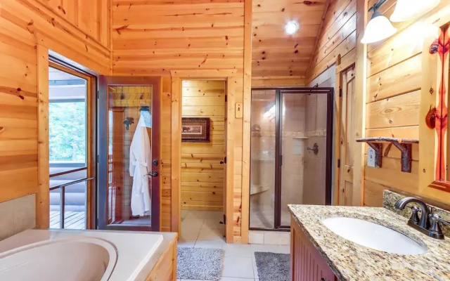 photo 2 of Ellijay Hideaway w/ Hot Tub, Views & Game Room!