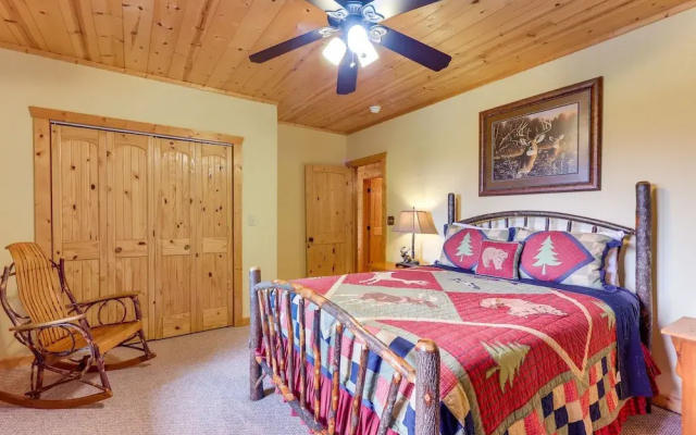 photo 3 of Ellijay Hideaway w/ Hot Tub, Views & Game Room!