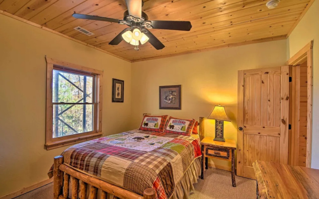 photo 4 of Ellijay Hideaway w/ Hot Tub, Views & Game Room!