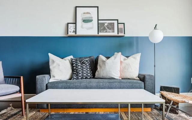 photo 5 of Domio Downtown Stunning 2BR Indoor Basketball Court